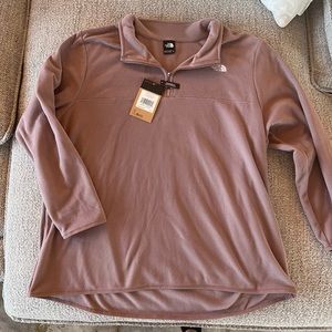 North face quarter zip